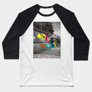 South Bronx Graffiti Street Art New York City Baseball T-Shirt